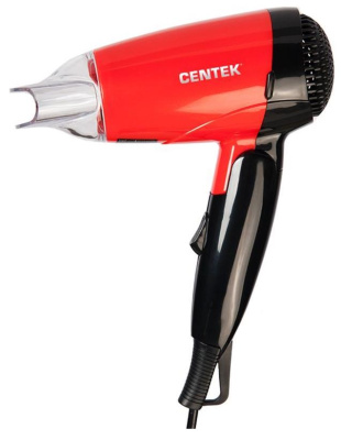 Фен CENTEK CT-2230 RBL (красн/черн)