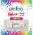 USB накопитель 64Gb USB2.0 Perfeo C01G2 White