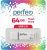 USB накопитель 64Gb USB2.0 Perfeo C01G2 White