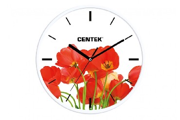 Настенные часы CENTEK CT-7102 Tulips