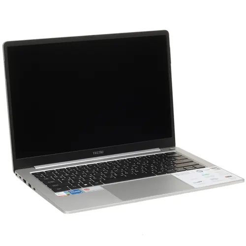 Ноутбук TECNO MegaBook T1 Core i5 12450H/16Gb/512Gb SSD/Iris Xe 48EUs/15.6" FHD IPS (DOS) Silver