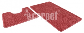 Комплект ковриков Shahintex АКТИВ icarpet 50*80+50*40 003 ягодный 73