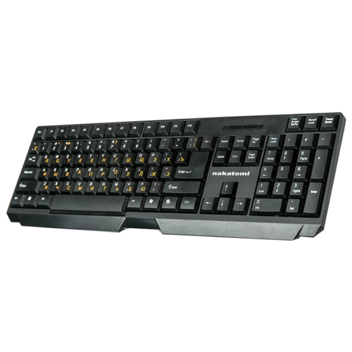 Клавиатура и мышь Nakatomi KMRON-1010U Black USB