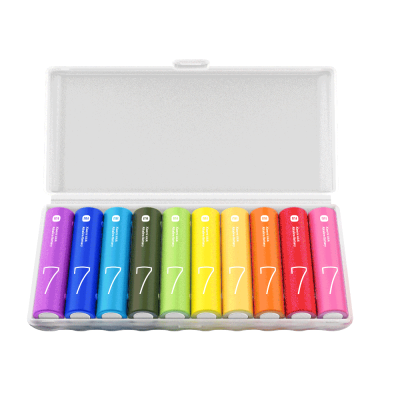 Эл.питания Xiaomi ZMI AA Rainbow Batteries (10 шт.)
