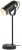 Настольная лампа ЭРА N-117 40W E27 Металл, Черный
