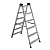 Лестница-стремянка двухсторонняя Perilla алюминевая 6-х ступенчатая