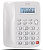Телефон проводной teXet TX-250 белый