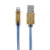 USB кабель Deppa Jeans USB - Lightning Blue (1,2м) 72520